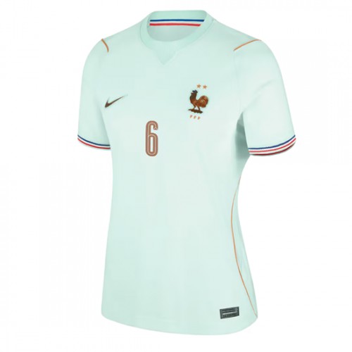 Frankrike Eduardo Camavinga #6 Replika Bortatröja Damer VM 2026 Kortärmad